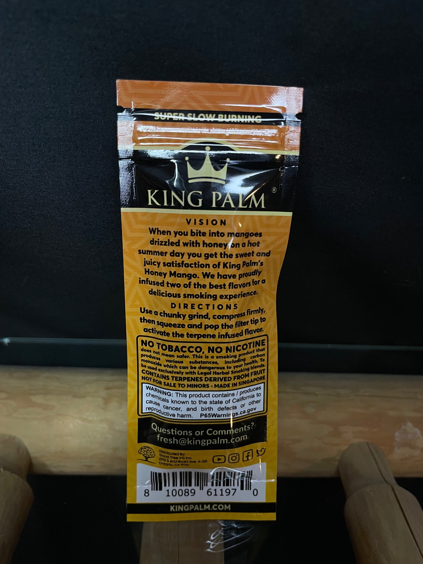 King Palm Honey Mango Wraps