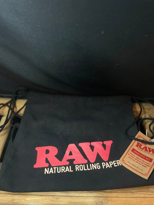 Raw Crawstring Bag