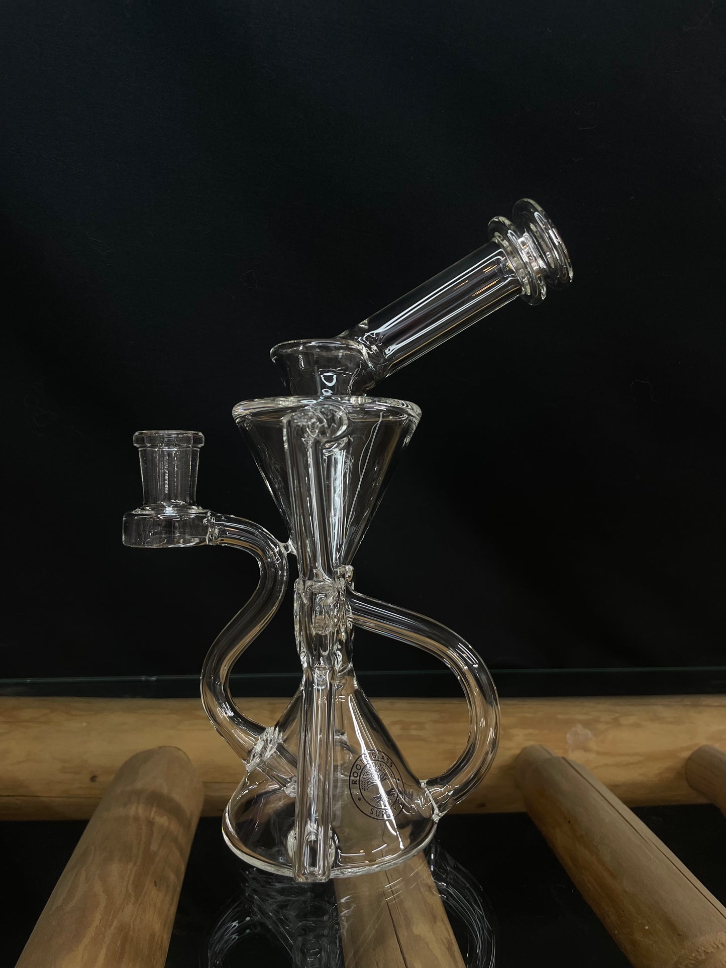 Roots Glass Spider Recycler