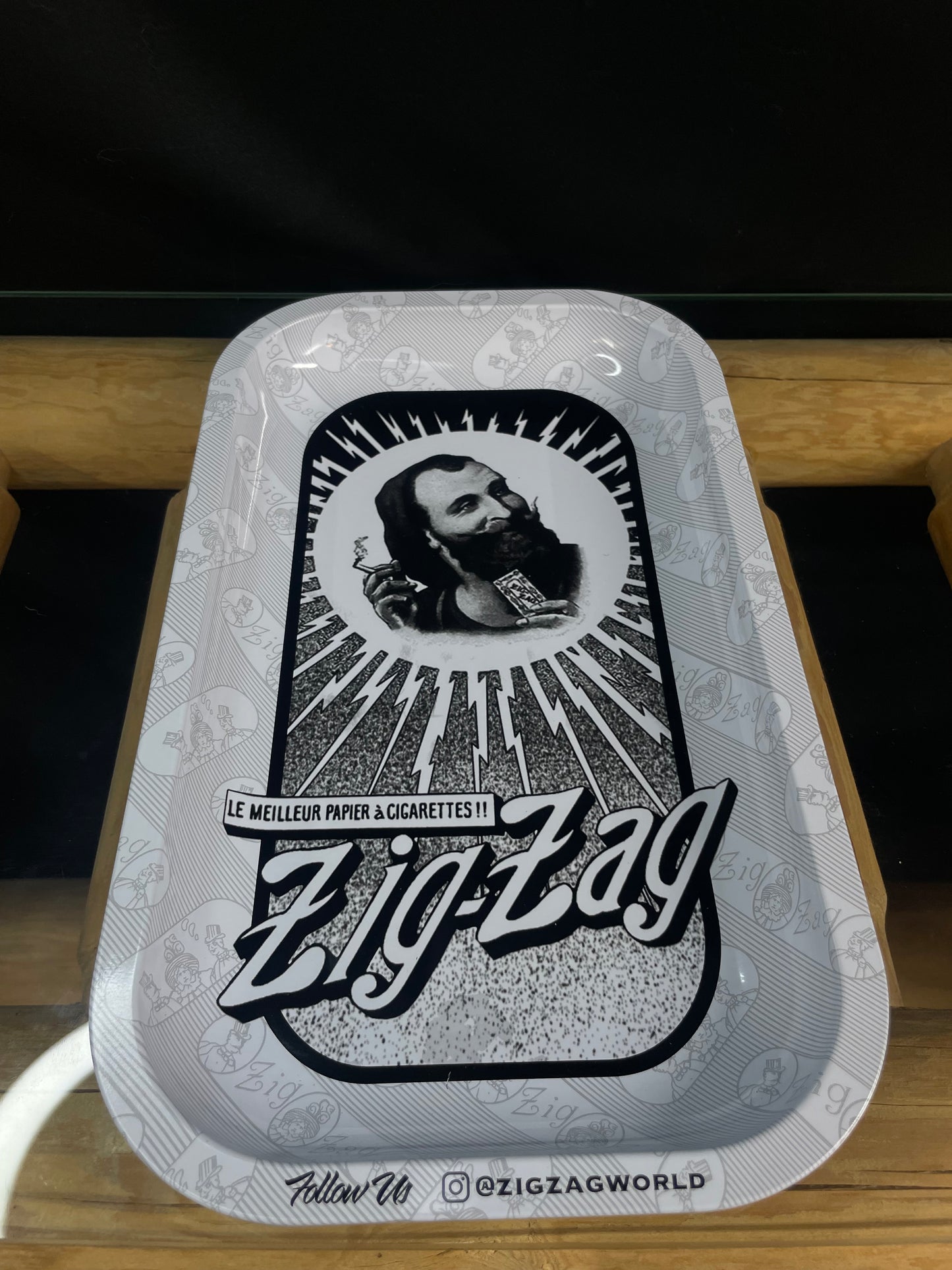 Zig Zag Rolling Tray