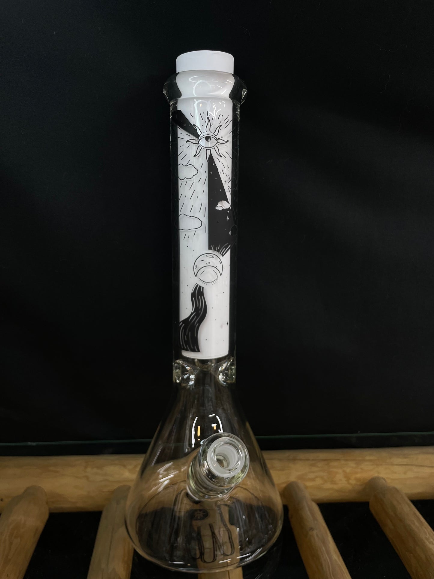 Clouds and Plants - Beaker Bong