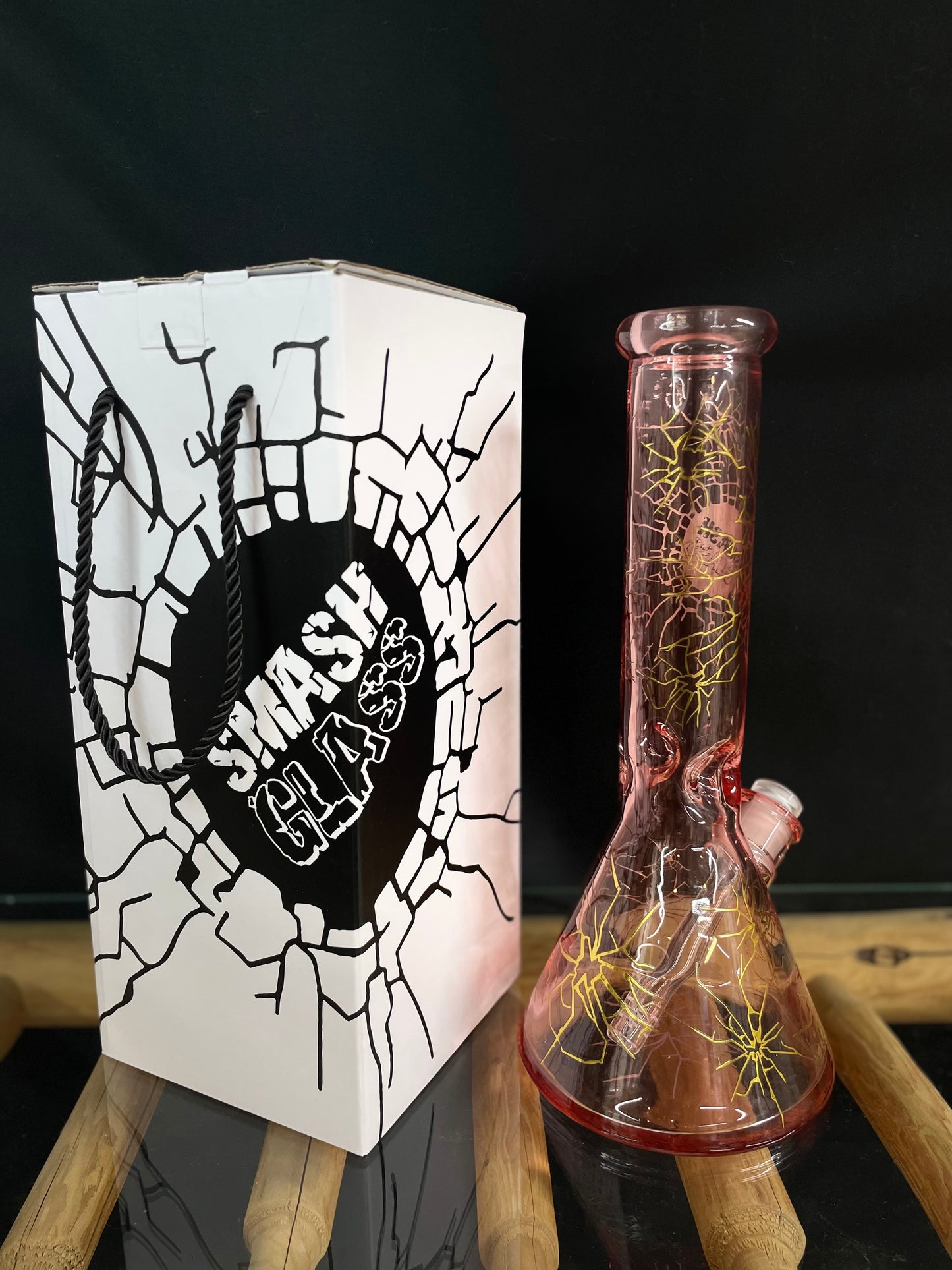 Smash Glass - Spider Beaker Bong