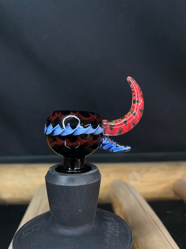 Colorful Double Horn Bowl Piece