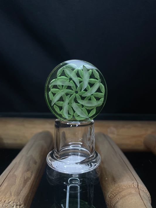 Carb Cap Etched Disk