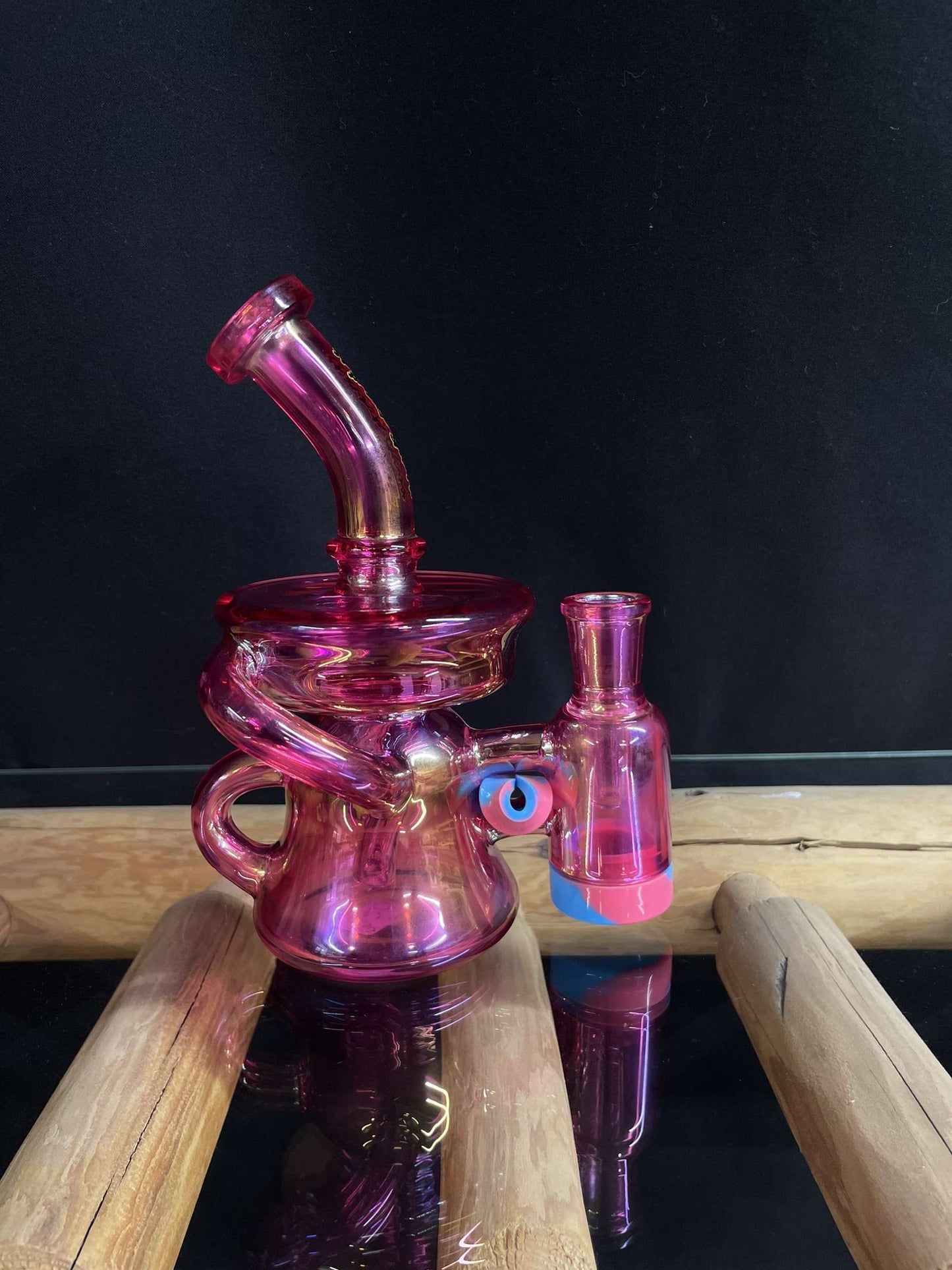Crystal Glass Recycler With Built-In Reclaim Catcher