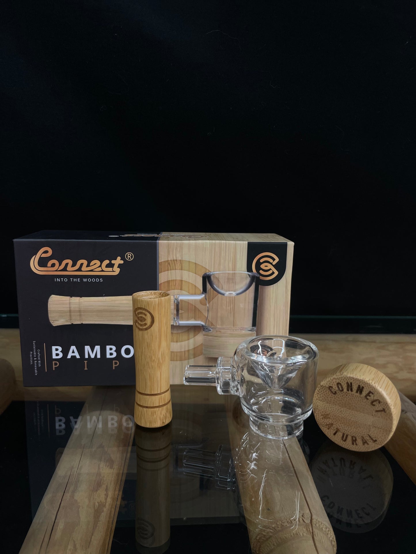 Connect Bamboo Pipe