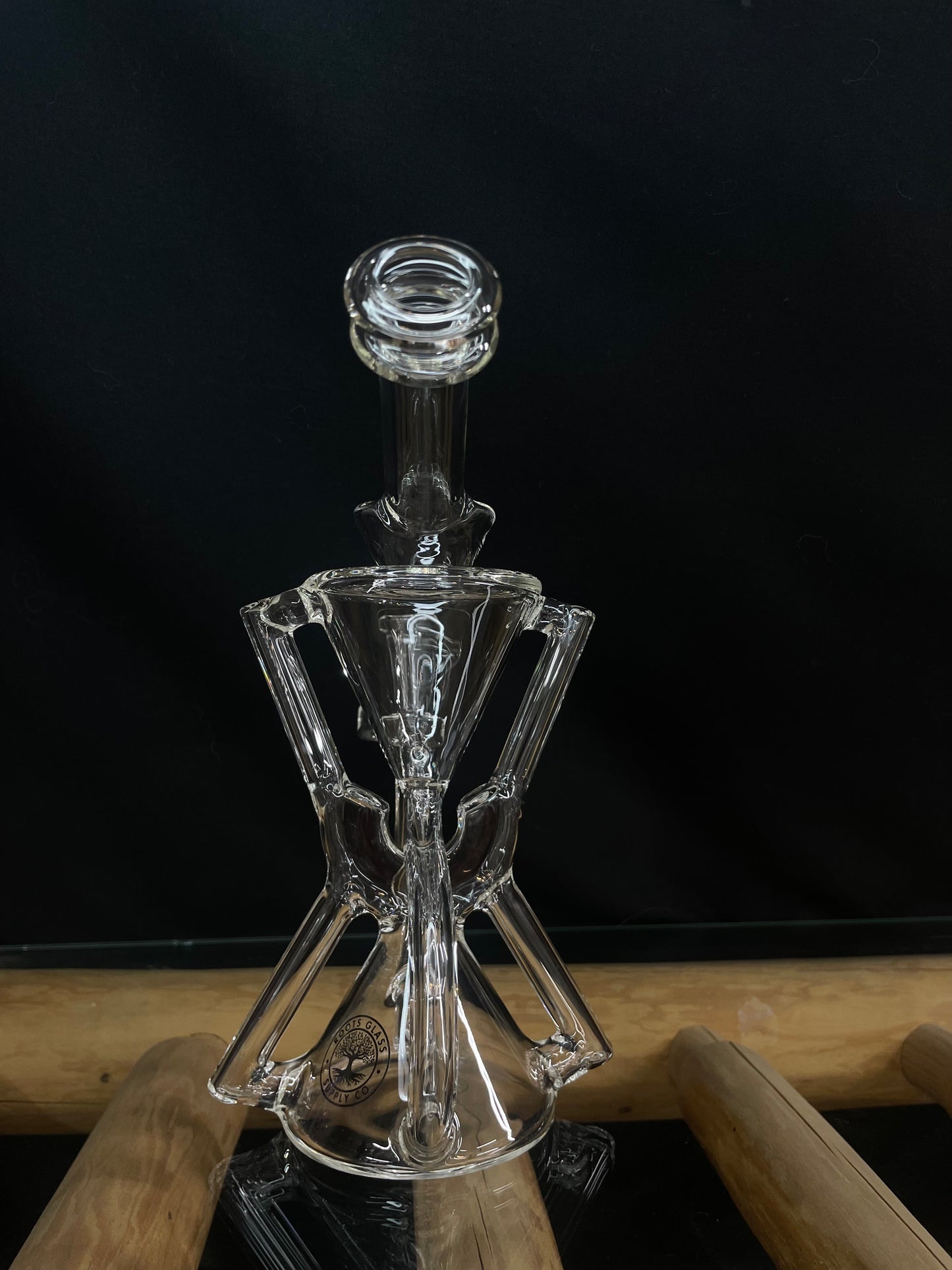 Roots Glass Spider Recycler